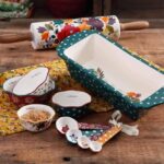 The Pioneer Woman Harvest Ceramic Bakeware Set, 10 Piece