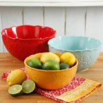 The Pioneer Woman Floral Burst 3-Piece Mixing Bowl Set