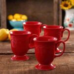 The Pioneer Woman Cowgirl Lace 4-Piece 14-Ounce Mug Set