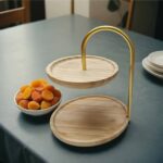2 Tier Round Dessert Stand