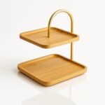 2 Tier Square Dessert Stand