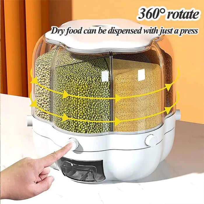 6 Slot Beans and Grains Dispenser - Image 2