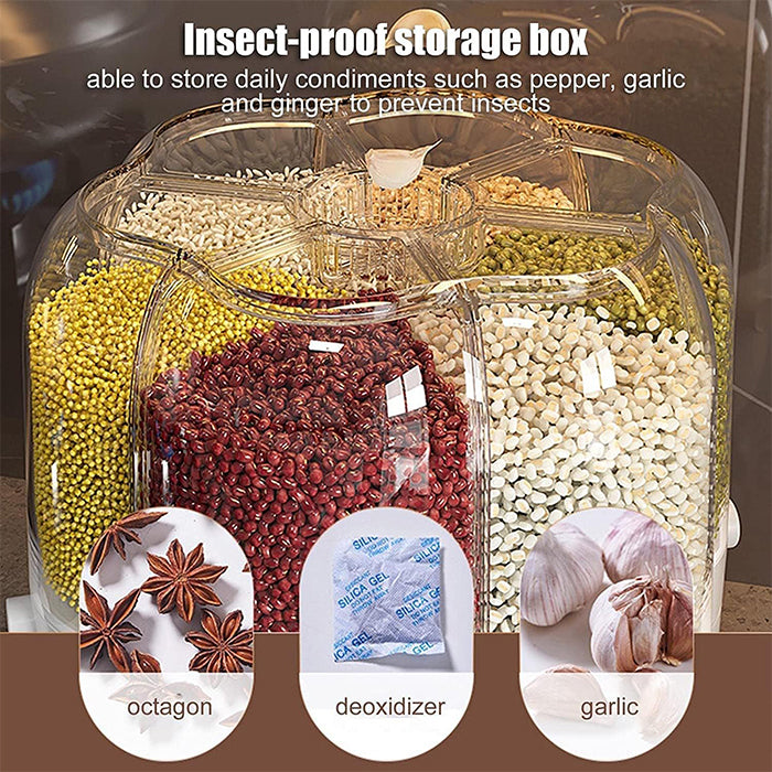 6 Slot Beans and Grains Dispenser - Image 3