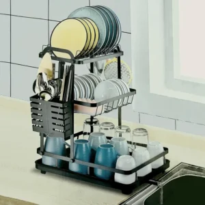 Metal 3 Tier Dish Drying Rack