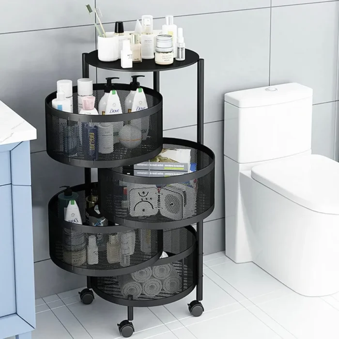 4 Tier Metal Storage Rack - Image 4