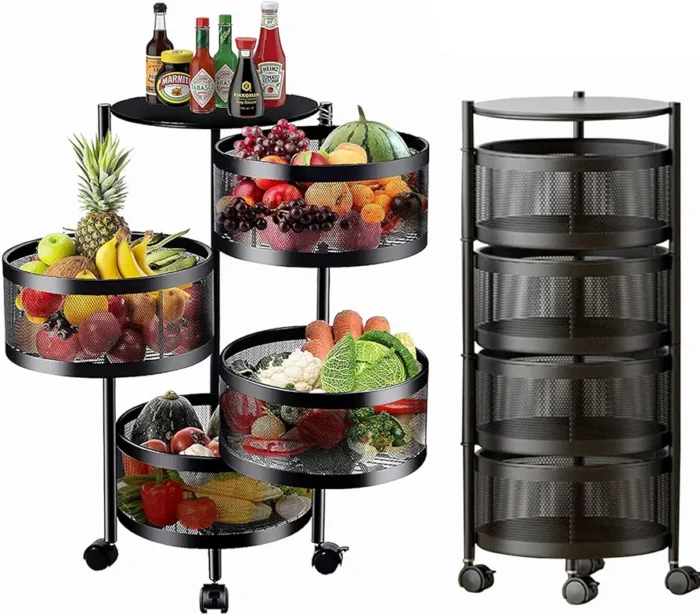 4 Tier Metal Storage Rack - Image 2