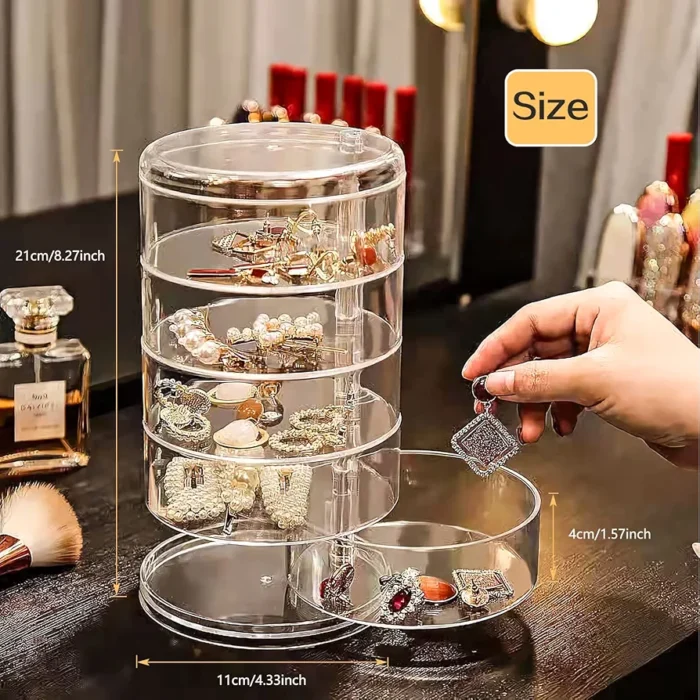 5 Layer Jewelry Storage Box - Image 4