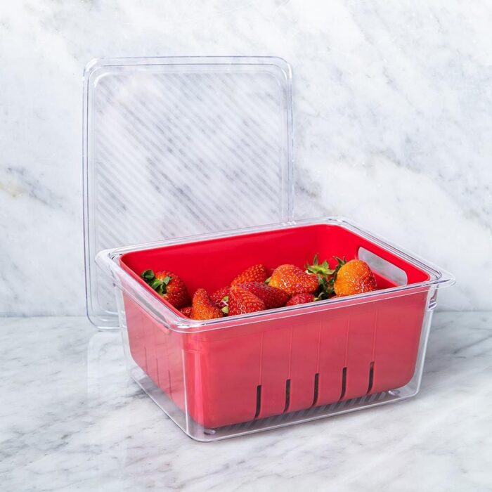Fridge and Pantry Bin w/Inner Basket - Image 2
