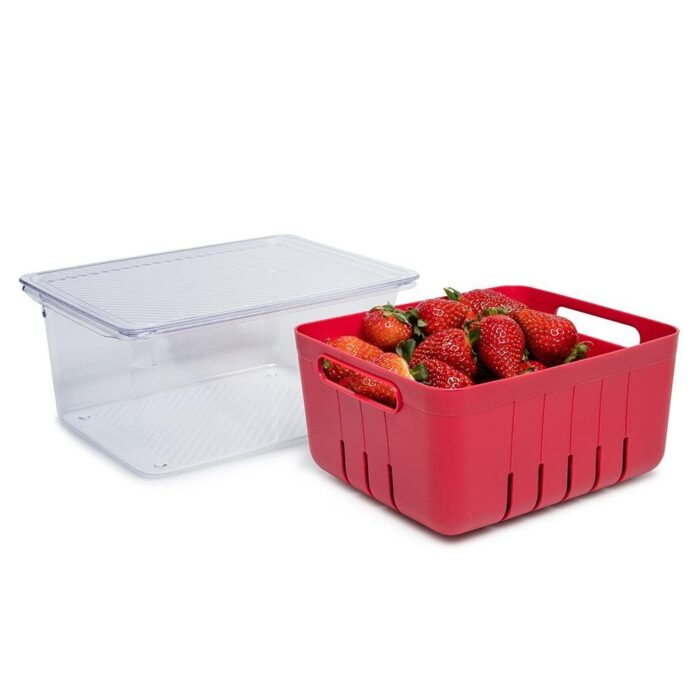 Fridge and Pantry Bin w/Inner Basket - Image 3
