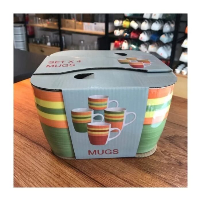 4-Pack Mug Set