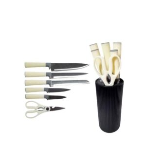 7-Piece Cutlery Set with Holder
