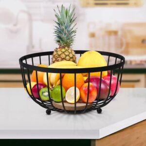Multifunctional Metal Basket - Black