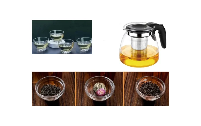 Glass Teapot Set - 5pc