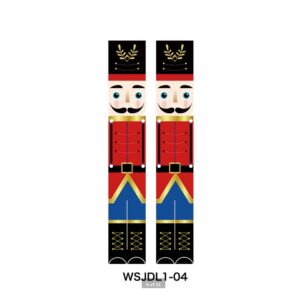 Christmas Nutcracker Banner 2pc