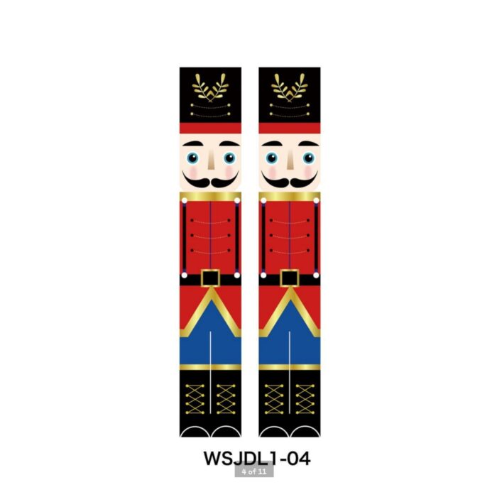 Christmas Nutcracker Banner 2pc