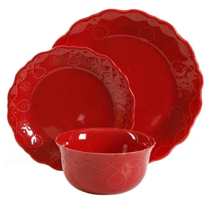 The Pioneer Woman Assorted Dinnerware Set, 12-Piece Set - Image 6