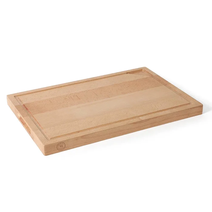 Martha Stewart Lochner 18" x 12" Beech Wood Cutting Board w/Juice Groove - Image 3