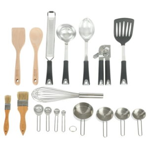 Martha Stewart Everyday 18-Piece Stainless Steel Gadget Set