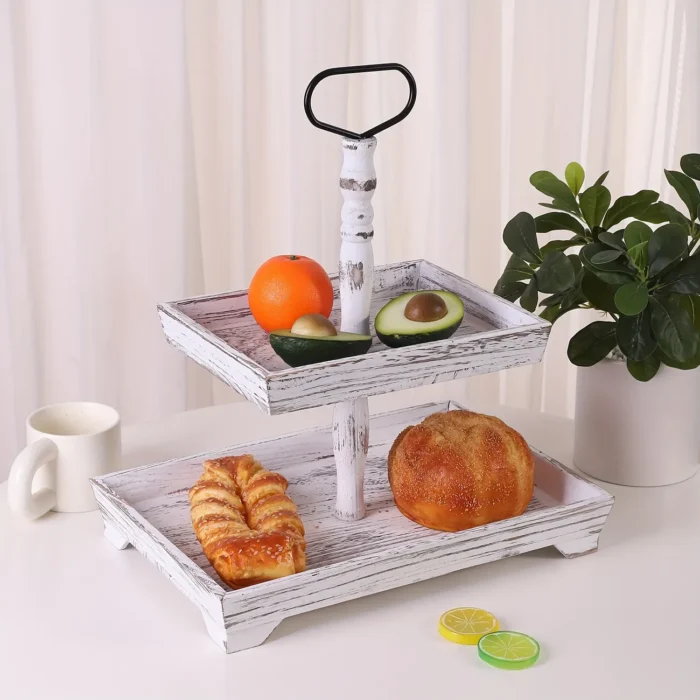Farmhouse Trays, 2 Tiered Rectangular - Image 6