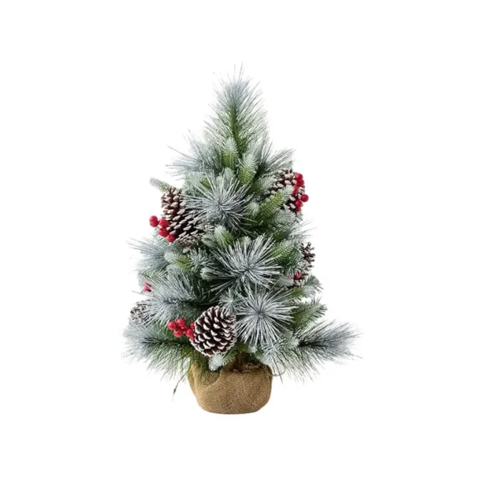 26" Burlap Christmas Tree - Image 2