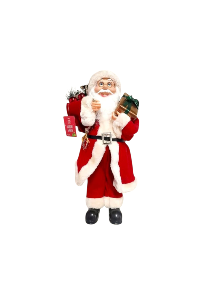 18" Santa Figurines - Image 3
