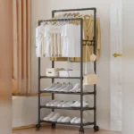 Multifunctional 4 Layer Shoe and Hat Rack