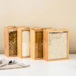 Bamboo Cereal Dispenser