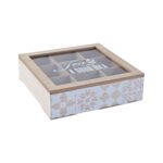 9 Compartment Wooden Teabox
