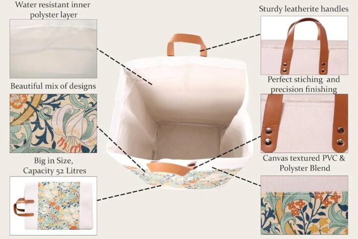 Square Laundry Baskets - Image 3