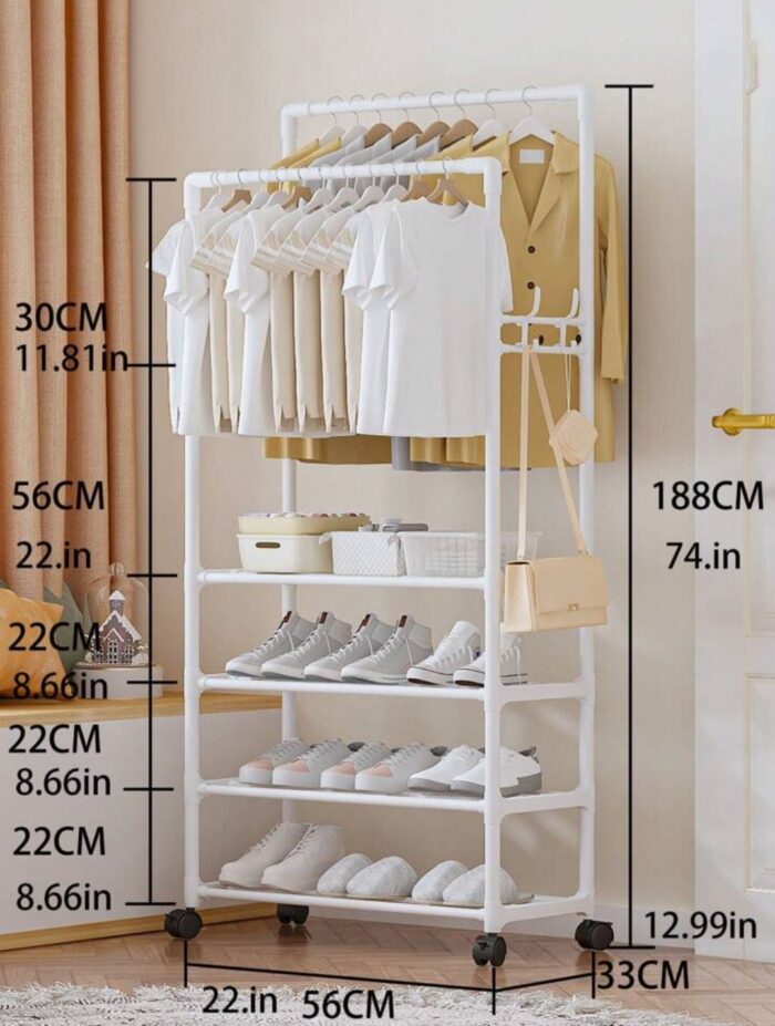 Multifunctional 4 Layer Shoe and Hat Rack - Image 3