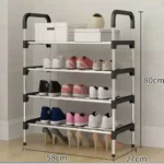 5 Layer Shoe Rack, Black
