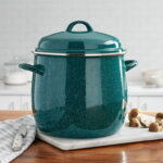 Pioneer Woman Green Speckle 12qt Stock Pot