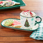 Pioneer Woman Holly Toss Cookie Tray Set